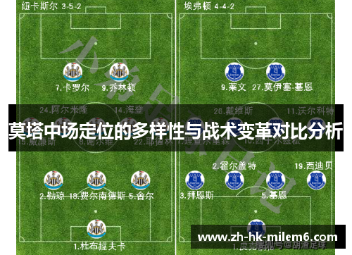莫塔中场定位的多样性与战术变革对比分析